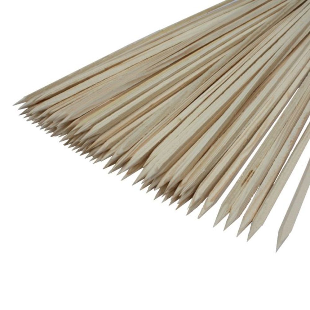 Levně hůlka dřevěná 60cm na makrely