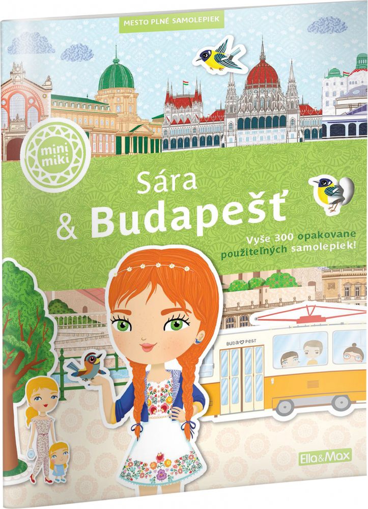 Levně Presco Group SÁRA & BUDAPEŠŤ – Mesto plné samolepiek