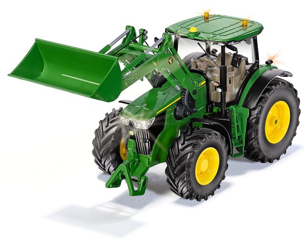 Levně SIKU Control - Bluetooth, John Deere s předním nakladačem