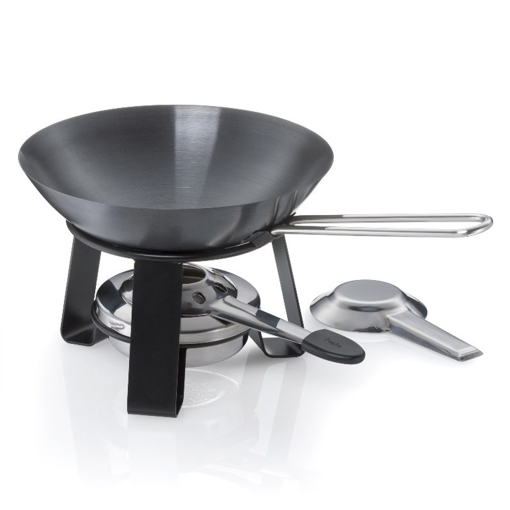 Levně KELA Wok mini Joy ocel černý 15,0cm 18,0cm 0,35 KL-10059