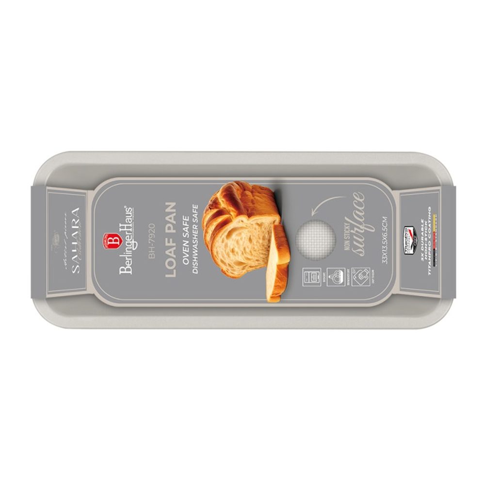 Levně BERLINGERHAUS Forma na biskupský chlebíček s titanovým povrchem Sahara Collection BH-7920