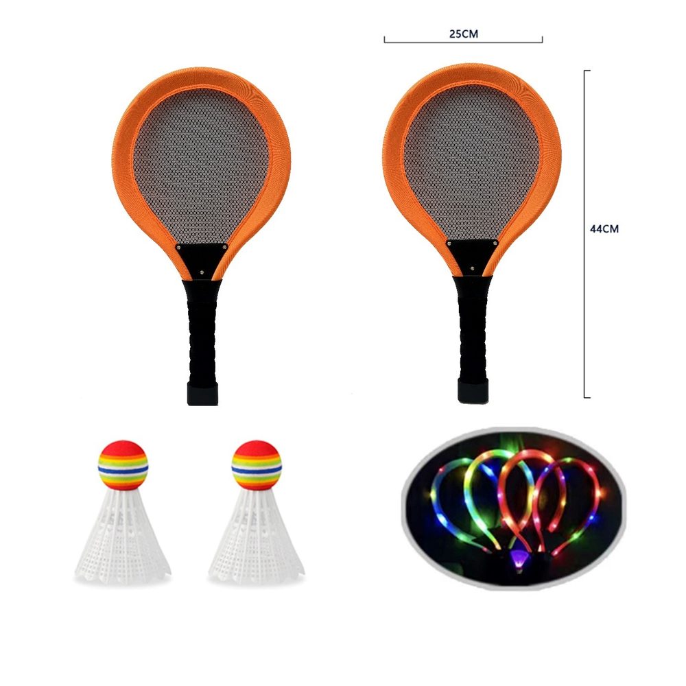 Levně SPORTO Svítící pálky na badminton