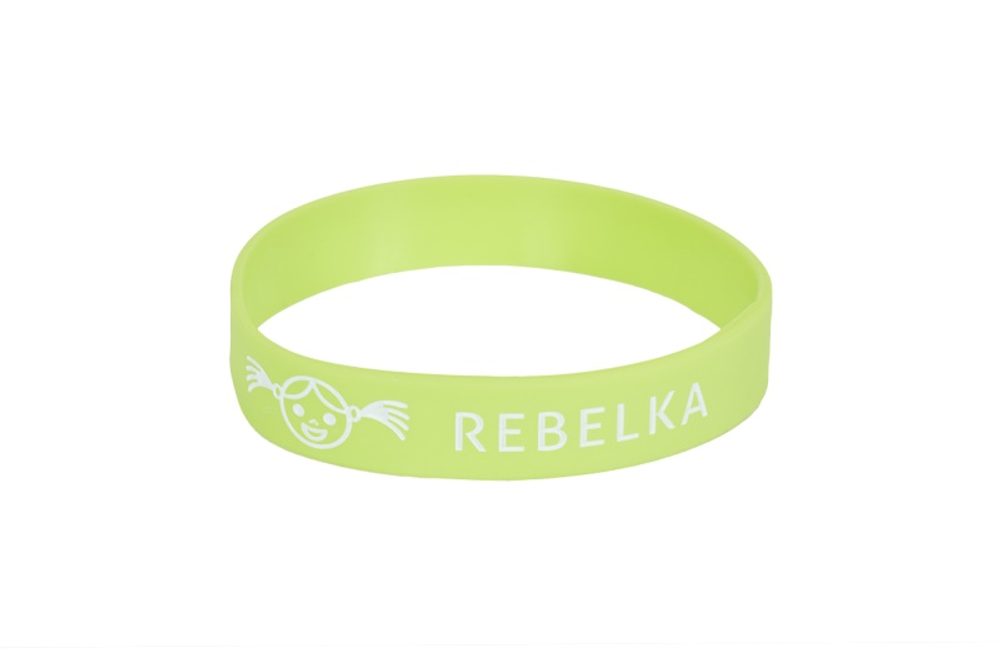 Levně Náramek na ZDRAVOU LAHEV Rebelka - zelený