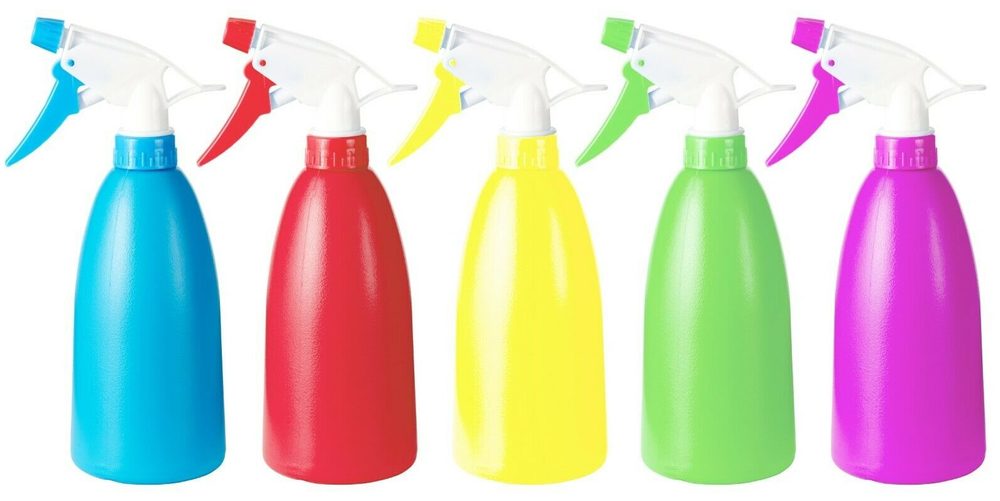 Levně rozprašovač 0,48l, transp., 5barev, plast