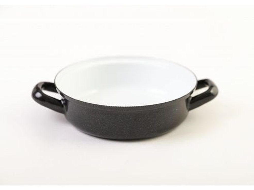 Levně mísa zapék. d18cm-2ucha, BERYL, v.5cm, smalt