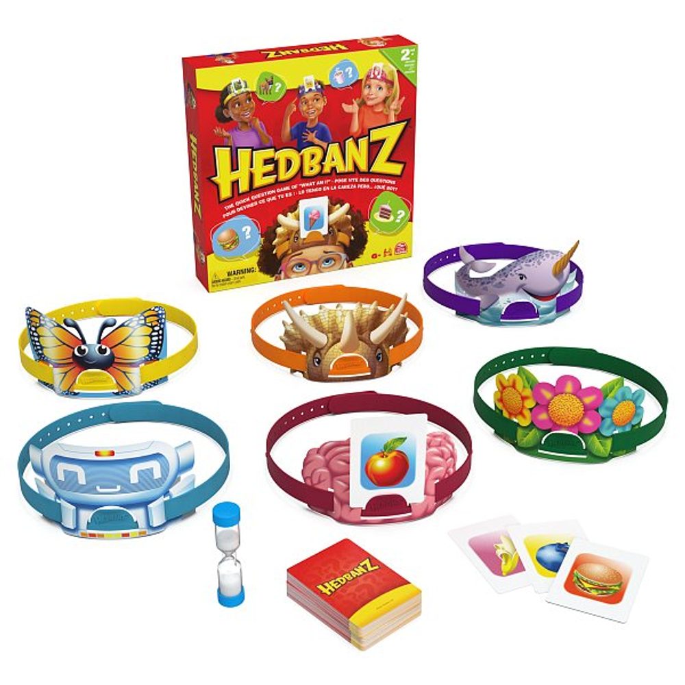 Levně SpinMaster Společenská hra hádanky HEDBANZ