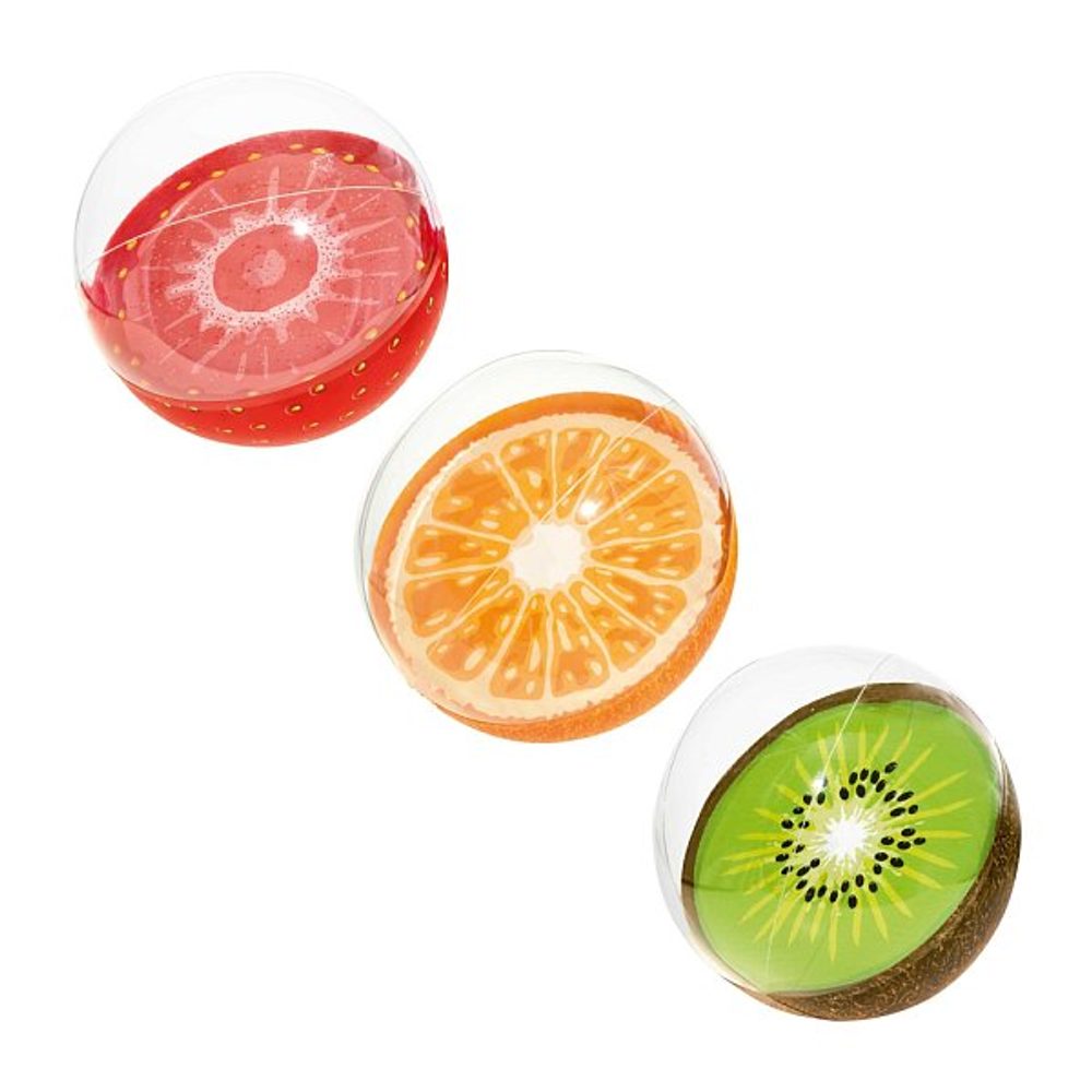 Levně Bestway Nafukovací míč - mix (jahoda, kiwi, pomeranč) 46cm