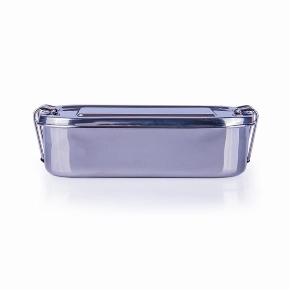 Levně TORO DÓZA TIFFIN S LESKLÝM POVRCHEM 18X13X5CM, 1L NEREZ