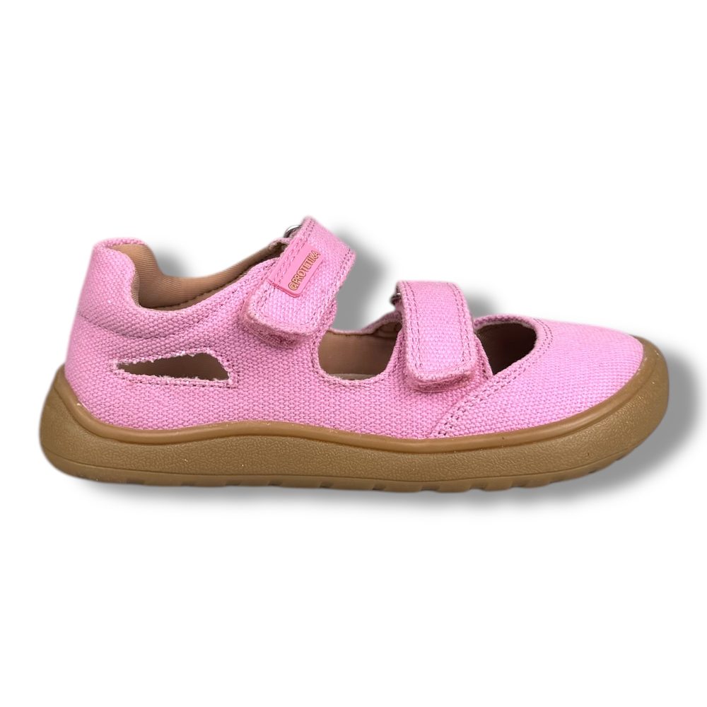 Levně Protetika Dětská BAREFOOT letní obuv - Růžové - 22