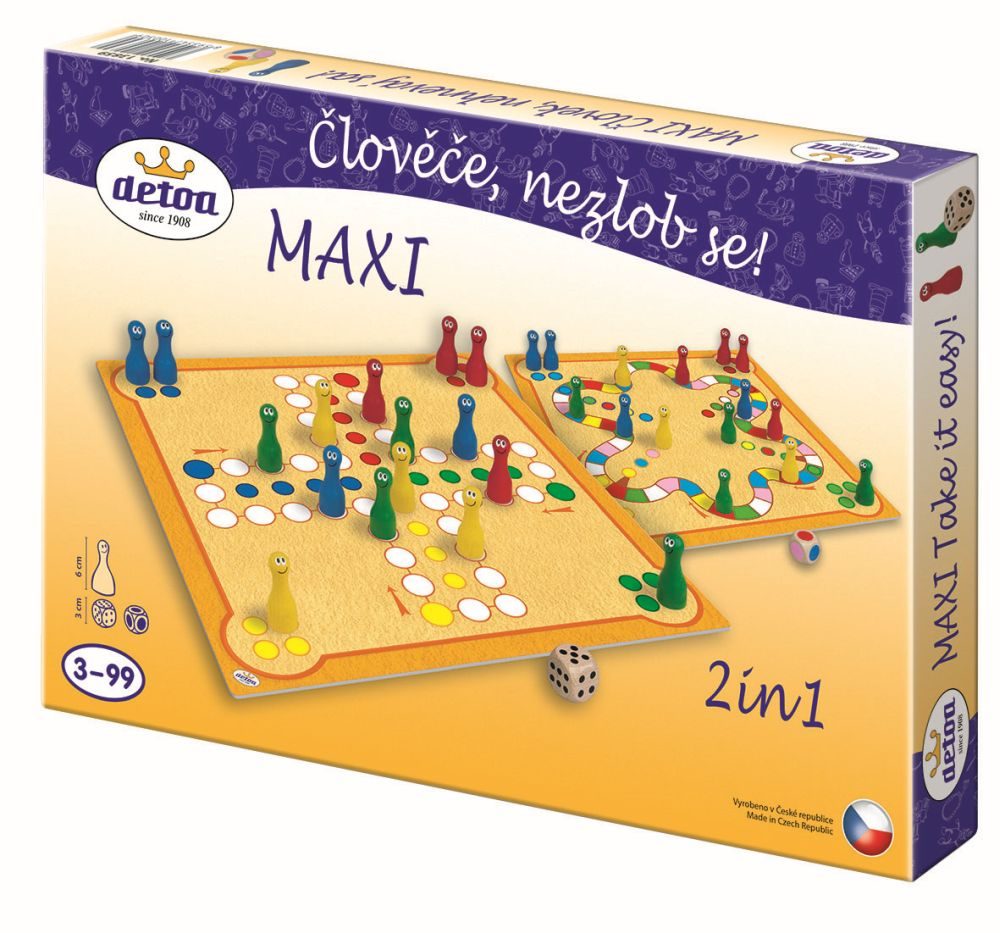 Levně Člověče nezlob se maxi
