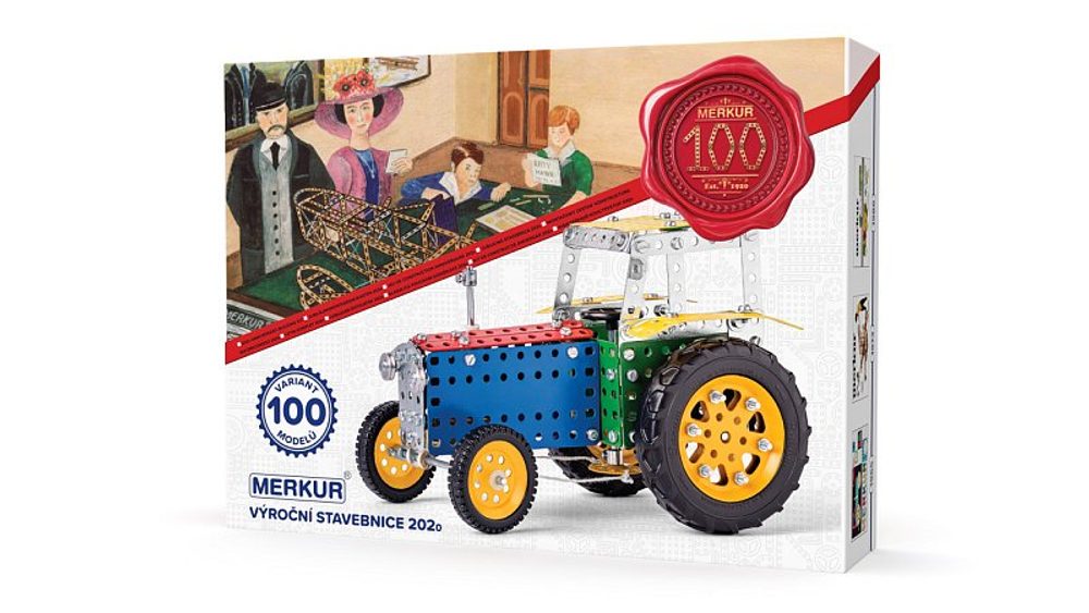 Levně Merkur M2020 Výroční stavebnice, 753 dílů, 100 modelů