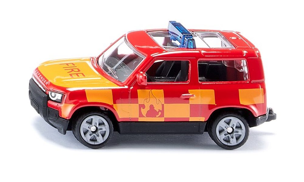 Levně SIKU Blister - Land Rover Defender hasiči