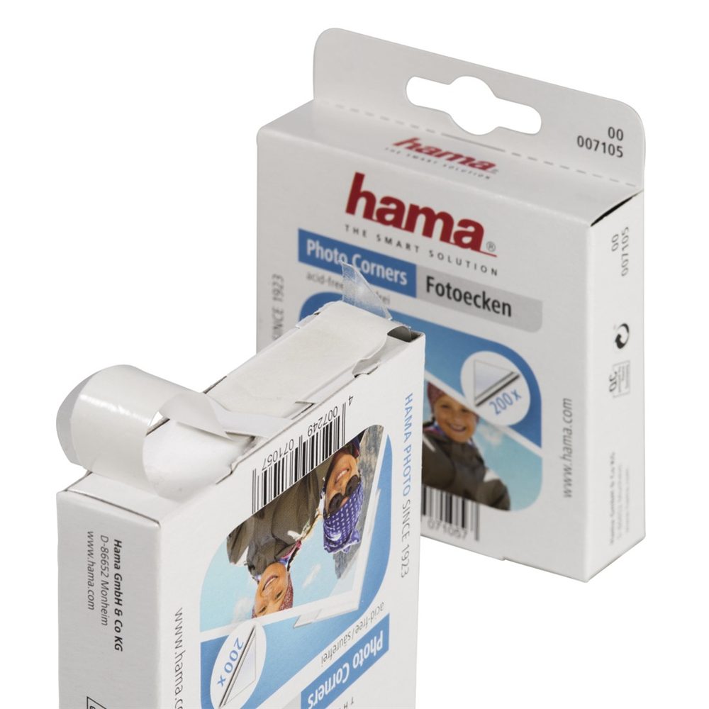 Levně Hama fotorůžky samolepící, transparentní, 500 ks
