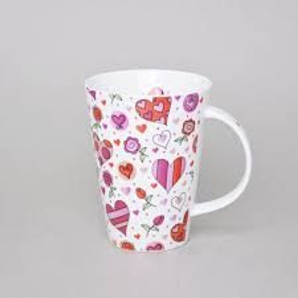 Levně hrnek 350ml MONZA-ZAMILOVANÁ SRDCE, čes.porcelán