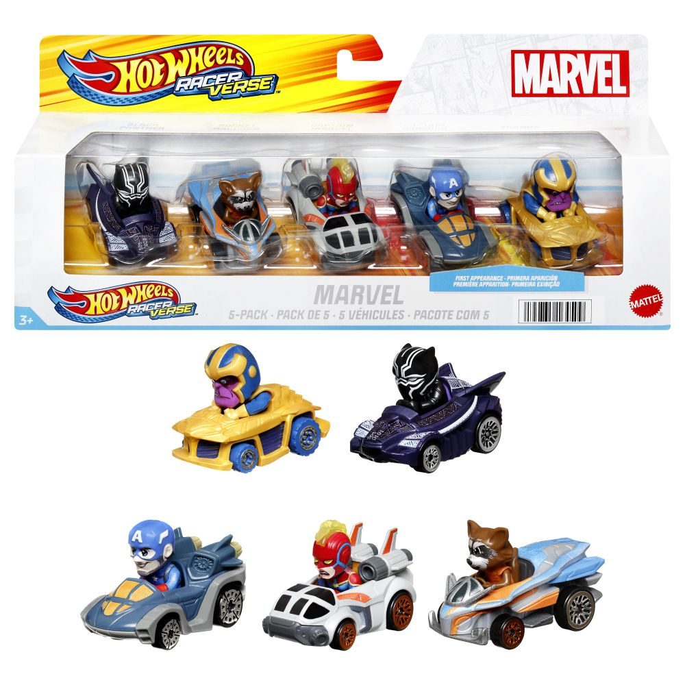 Levně HW RACERVERSE MARVEL 5KS AUTO