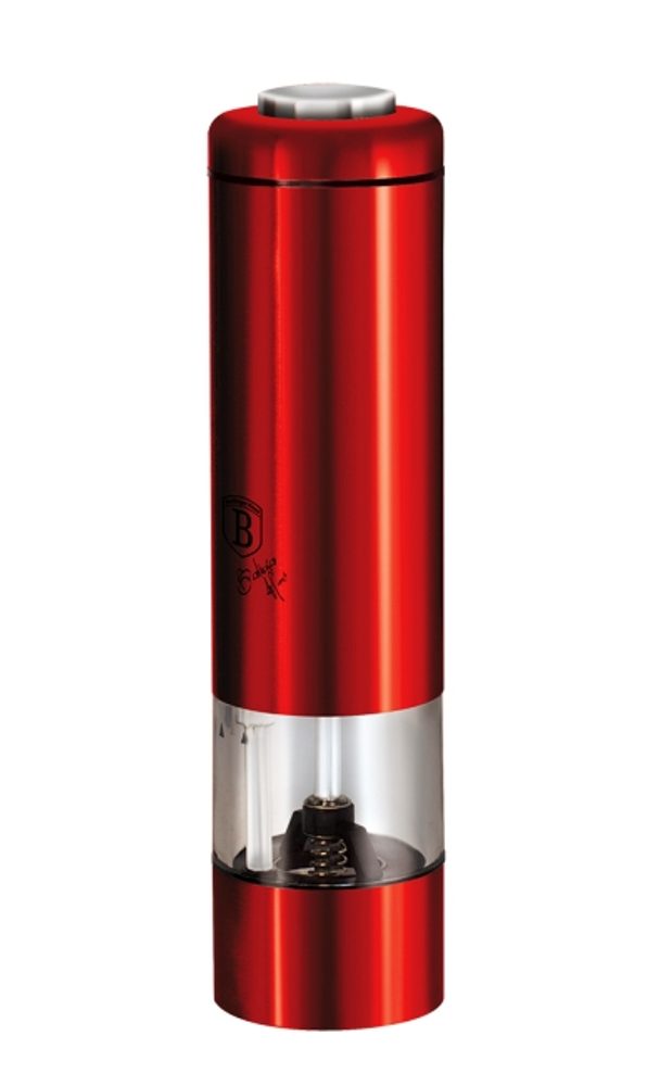 Levně BERLINGERHAUS Mlýnek na pepř a sůl elektrický Burgundy Metallic Line BH-1907