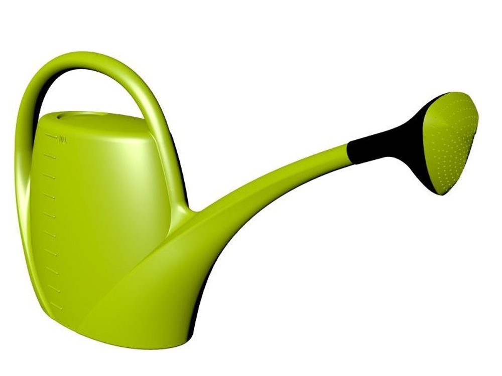 Levně konev 4,5l zahr.+kropítko, SPRING, plast