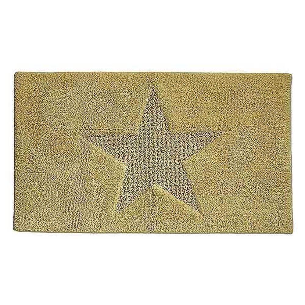 Levně KELA Koupelnová předložka LINDANO 70x120 cm žlutá KL-21122