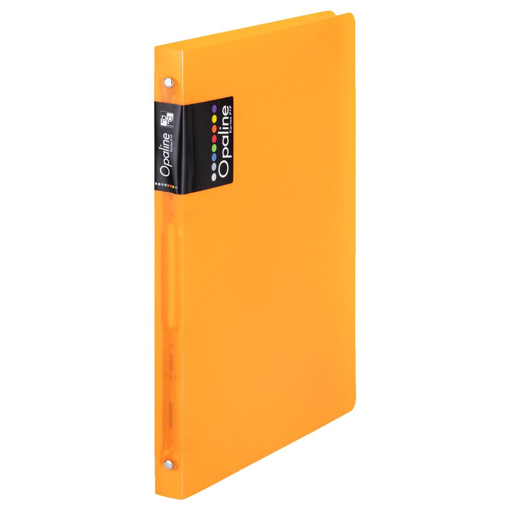 Levně Karton P+P Pořadač PP A4 4kr. Opaline oranžová 2-156