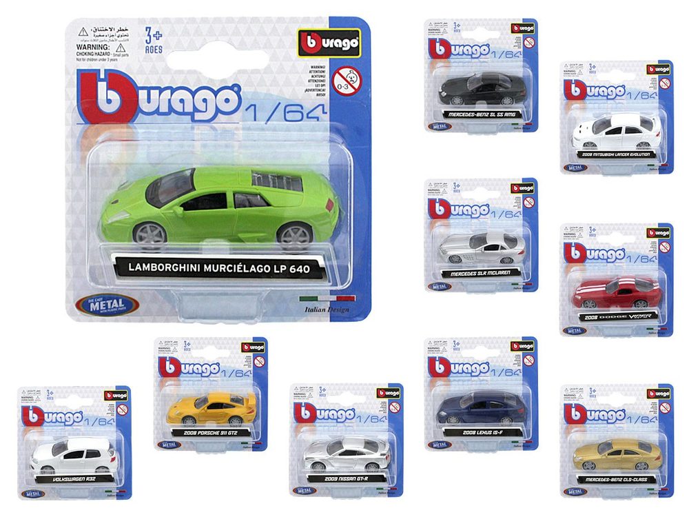 Bburago 1:64 MODEL ASSORT (obrázek 18)
