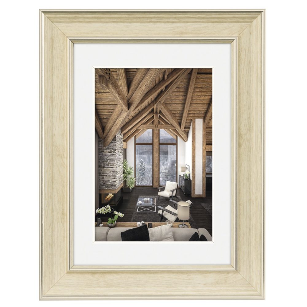 Levně Hama rámeček plastový RUSTIC, přírodní, 15x20 cm