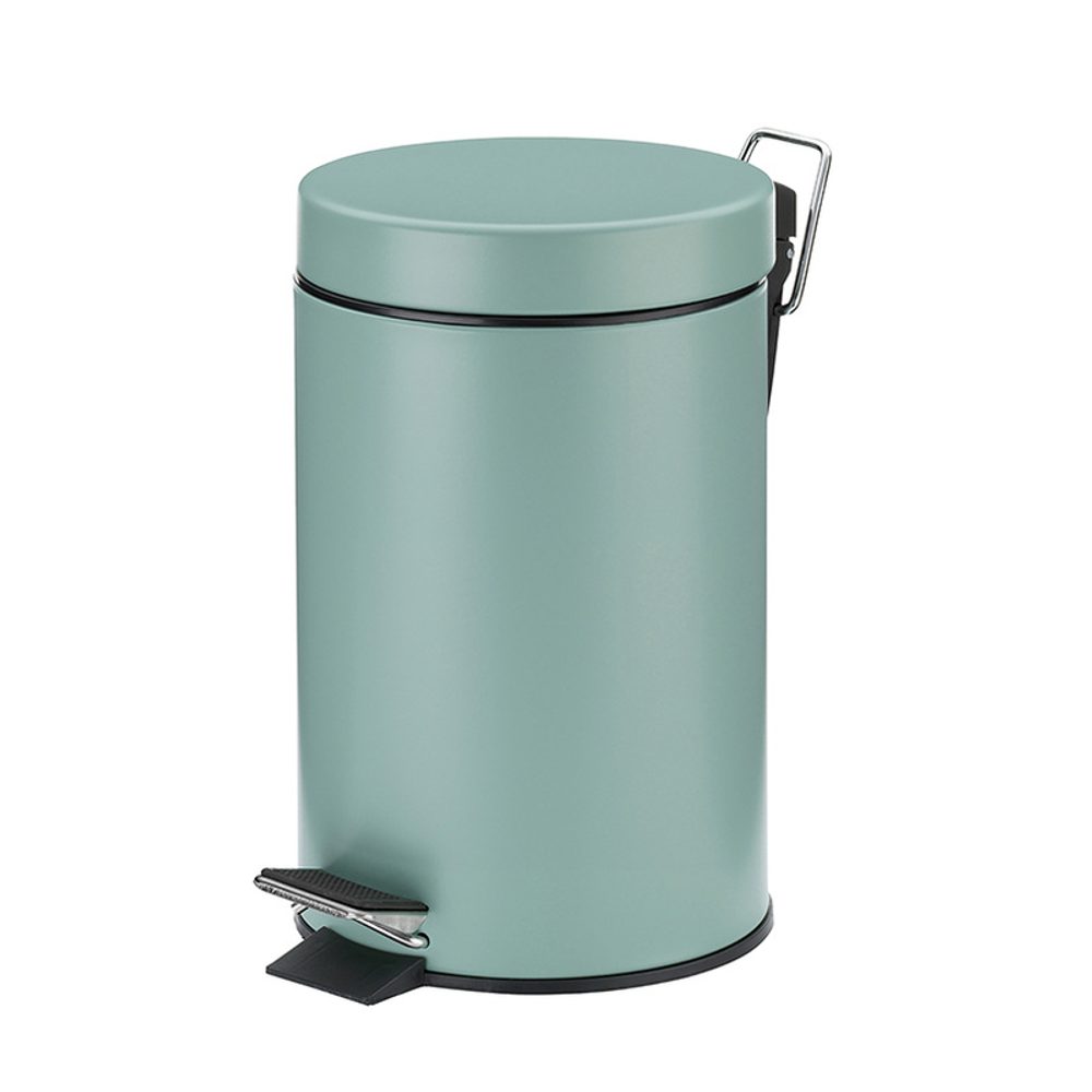 Levně KELA Kosmetický koš MONACO kov zelená 3l KL-24287