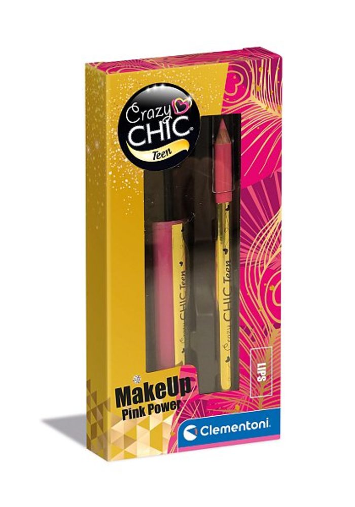 Levně CLEMENTONI Crazy CHIC TEEN - Lesk na rty PINK
