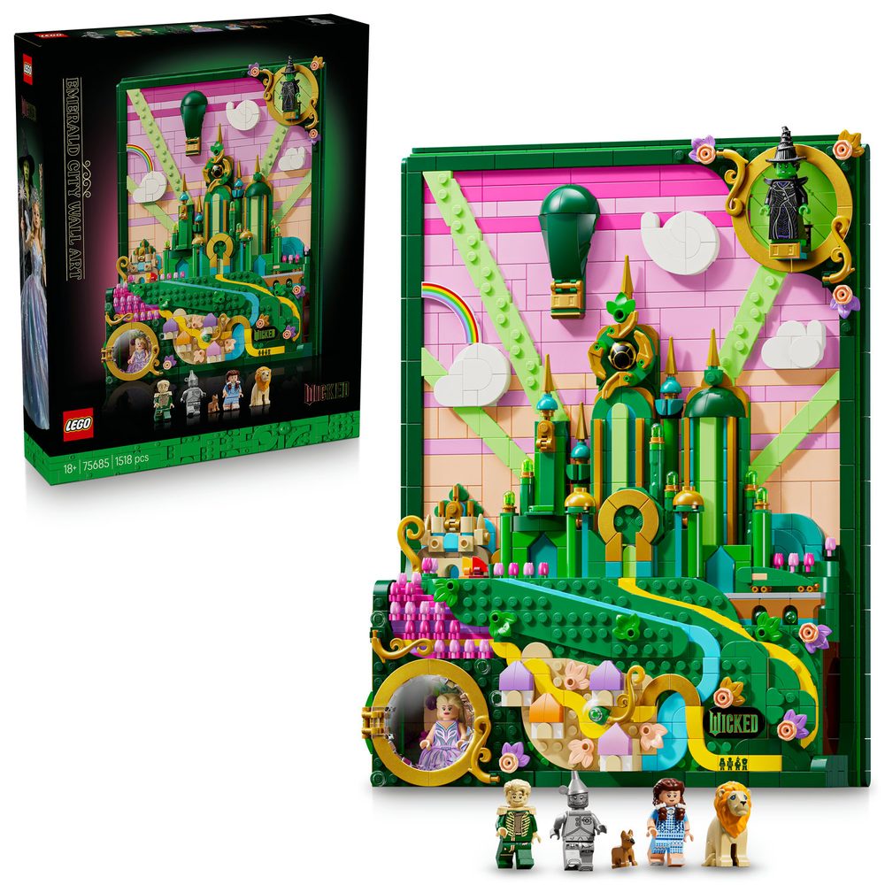 Levně Nástěnné umění: Emerald City