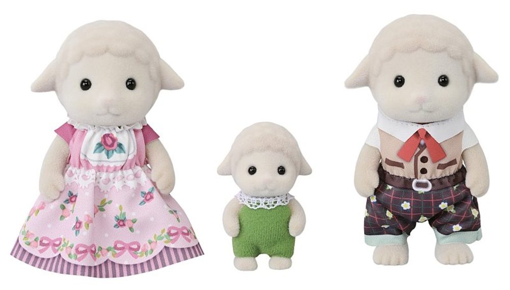 Levně Sylvanian family Rodina oveček trio
