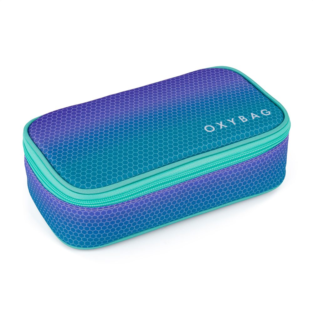 OXYBAG Pouzdro etue JUMBO OXY Ombre Blue - Pink