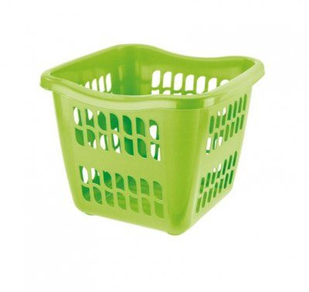 Levně koš 25,7l na čisté pr. 39x39x30cm BRIO, zelený, CURVER, plast