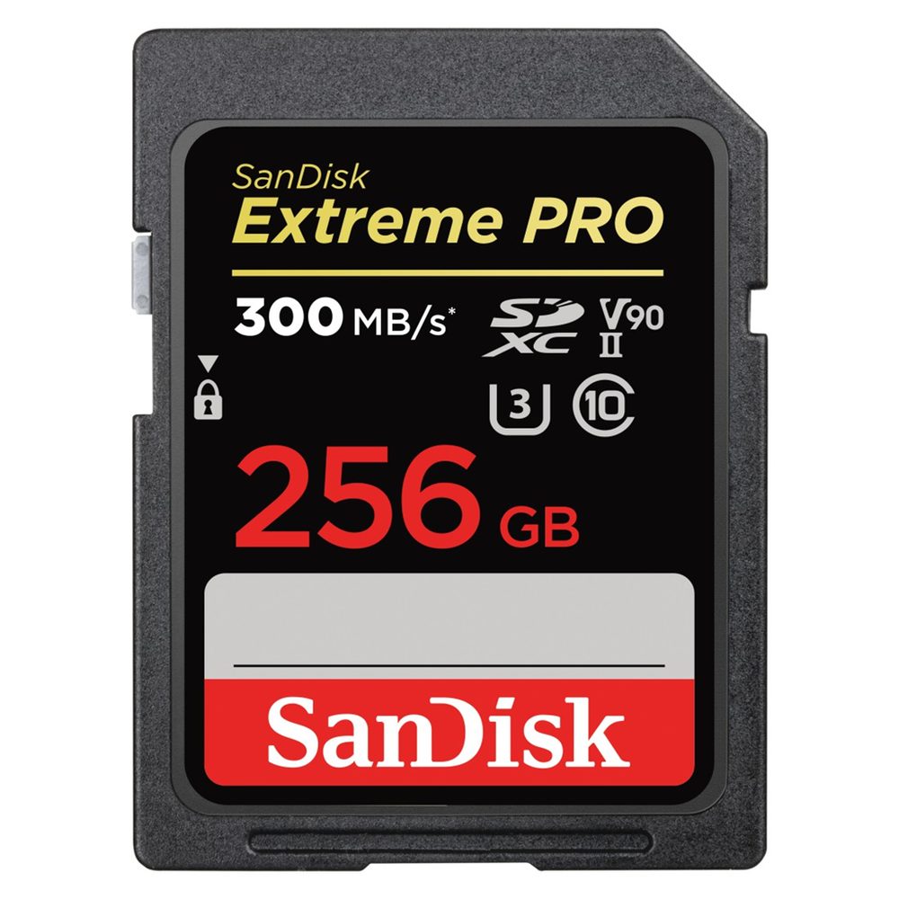 Levně SanDisk Extreme PRO, 256 GB SD UHS-II (V90)
