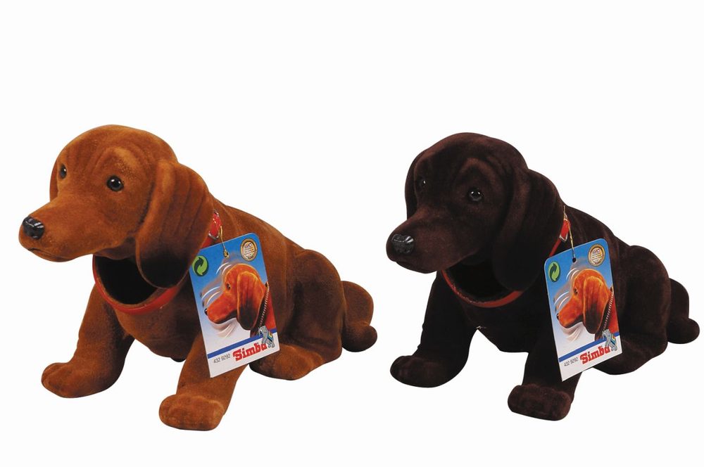 Simba Pes s kývací hlavou 27 cm, 2 druhy