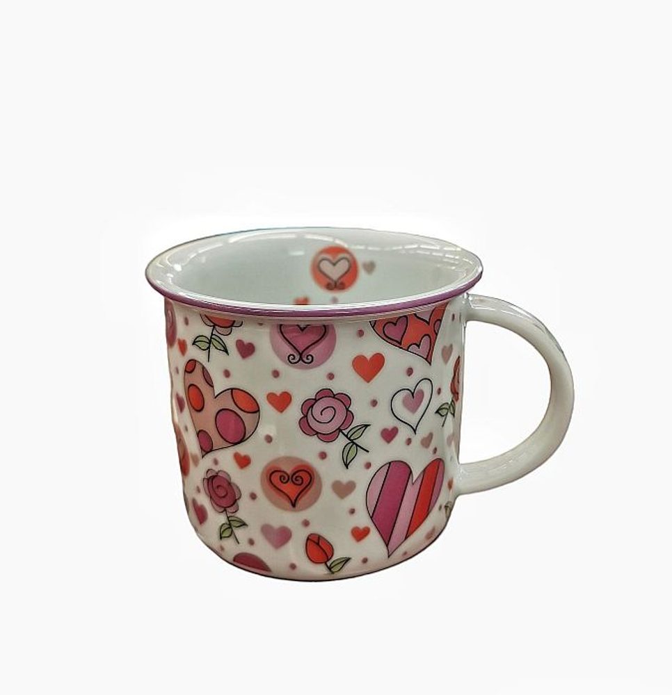 Levně hrnek 250ml TINA - ZAMIL.SRDCE, čes.porcelán