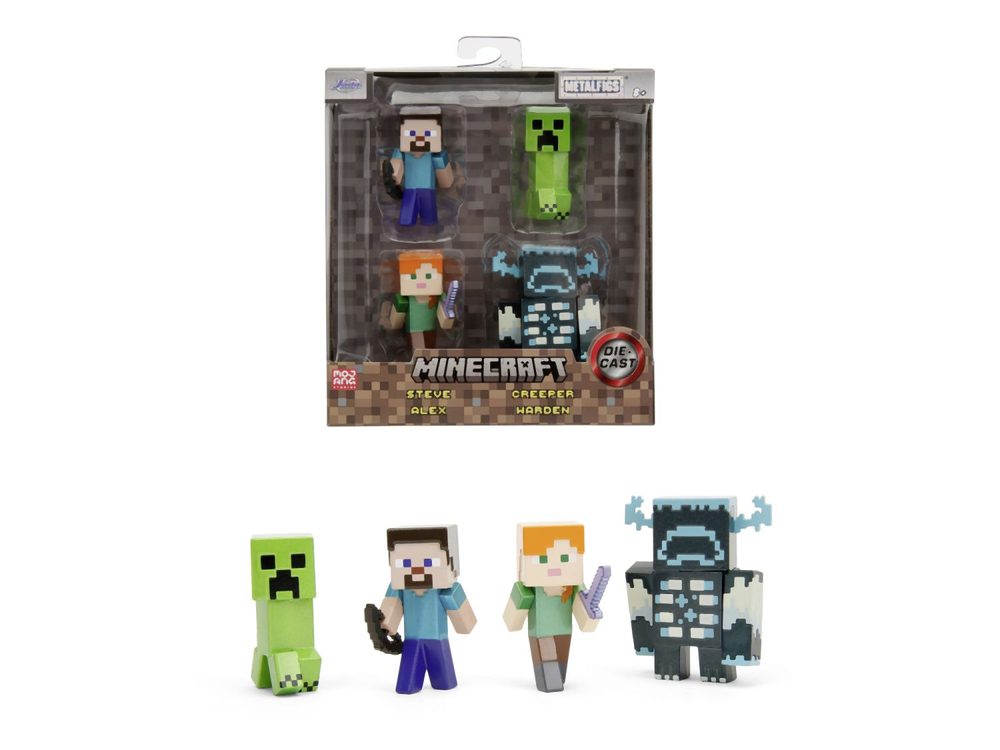 Levně Minecraft figurky 2,5'' sada 4 ks