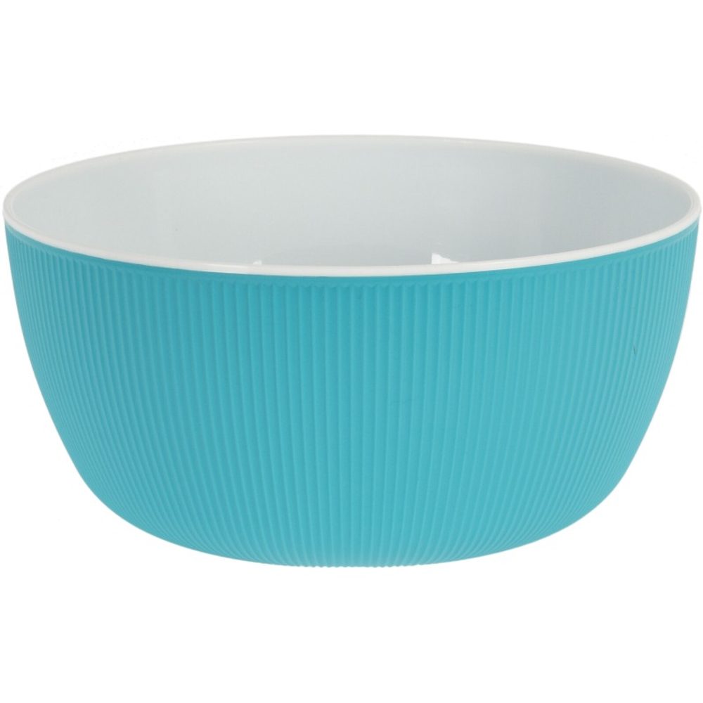 Levně EXCELLENT HOUSEWARE Plastová mísa pr. 24 cm modrá KO-030001720modr