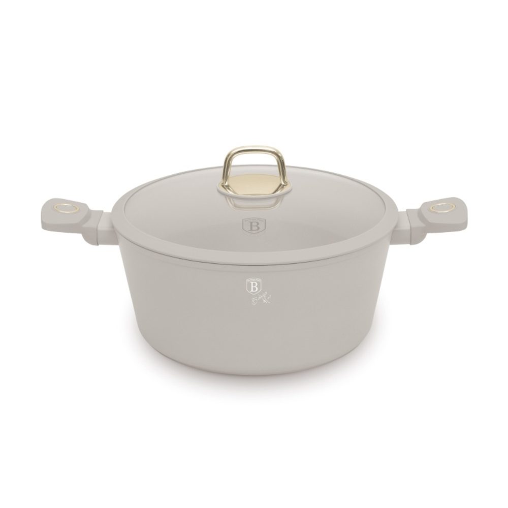 Levně BERLINGERHAUS Kastrol s titanovým povrchem a poklicí 28 cm Sahara Collection BH-8072