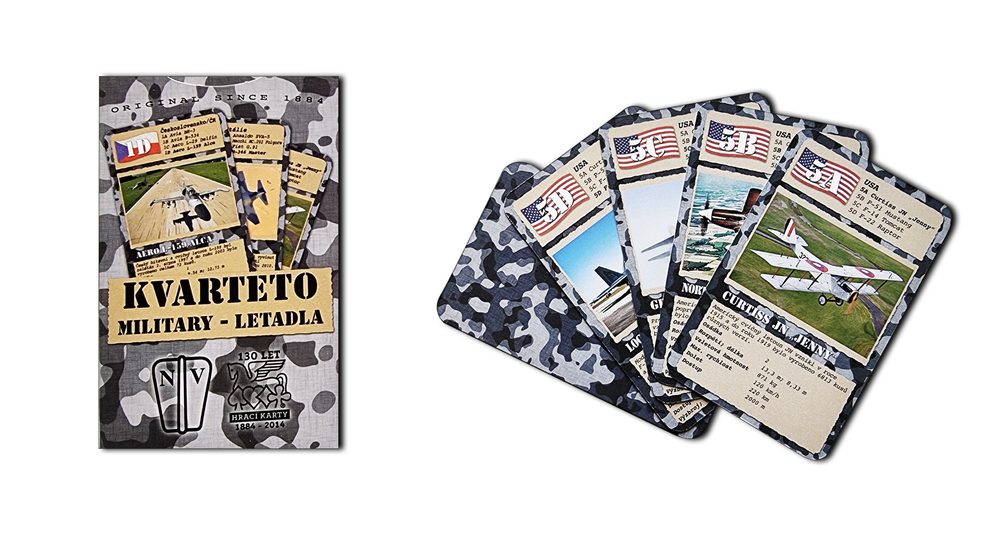 Levně Kvarteto Military Letadla