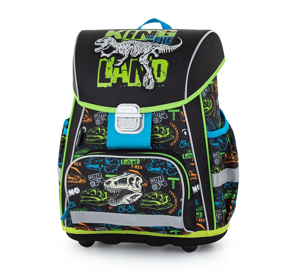 OXYBAG Školní batoh PREMIUM Premium Dinosaurus