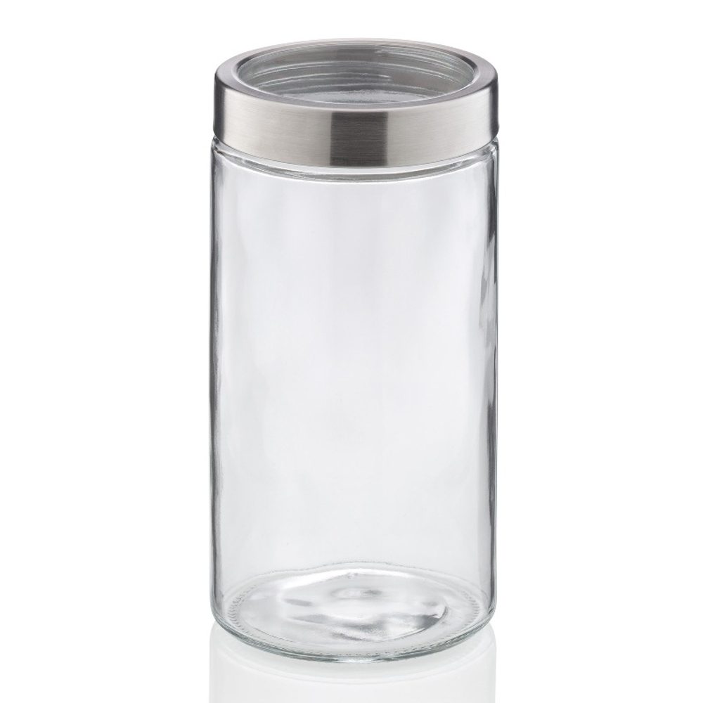 Levně KELA Dóza na potraviny Kara sklo transparentní 22,0cm 11,0cm 1,7l KL-15296