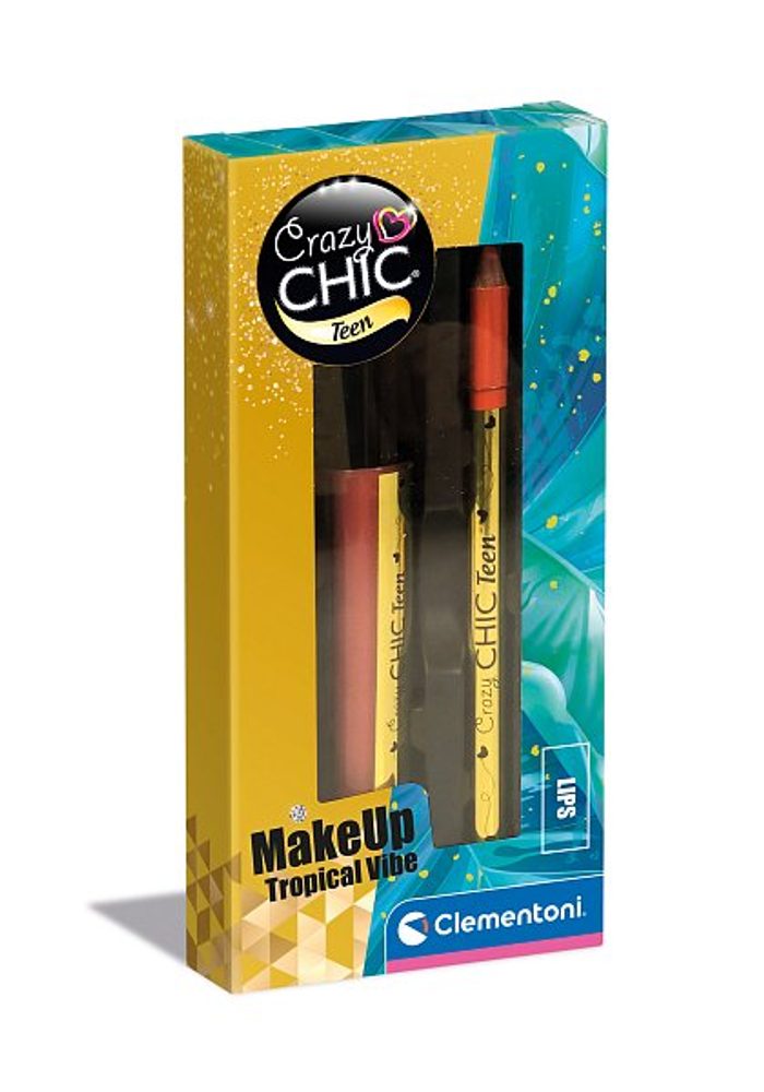 Levně CLEMENTONI Crazy CHIC TEEN - Lesk na rty TROPICAL