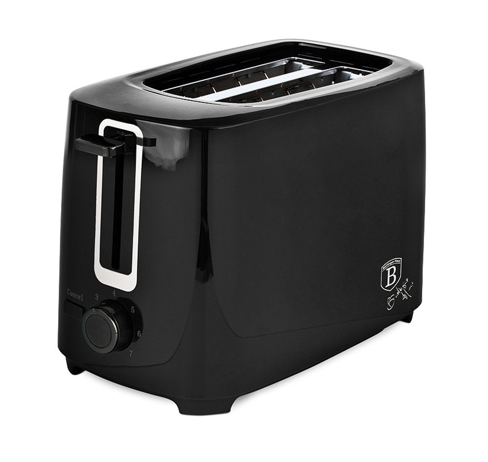 BERLINGERHAUS Topinkovač nerez 700 W Matte Black Collection BH-9456