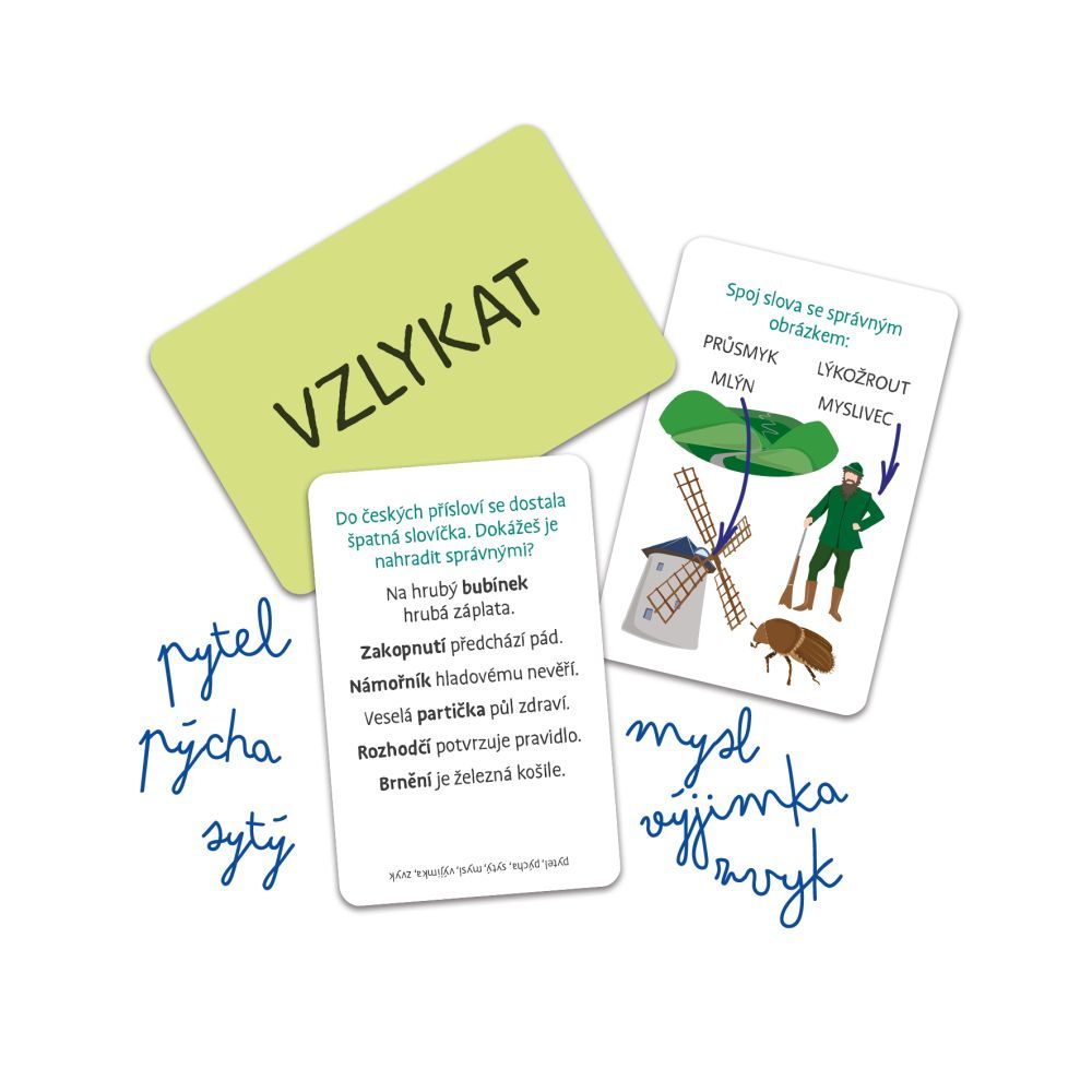 Levně CHYTRÉ KVÍZY - VYJMENOVANÁ SLOVA Naučná hra
