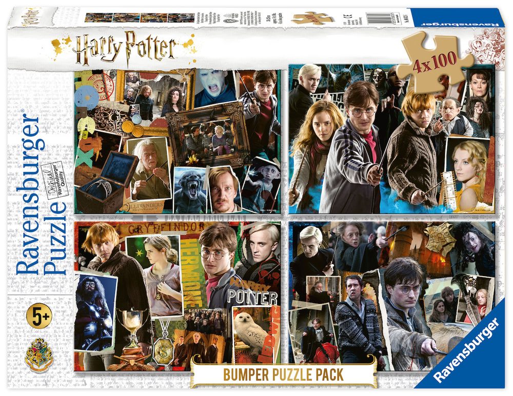 Levně Harry Potter set 4x100 dílků