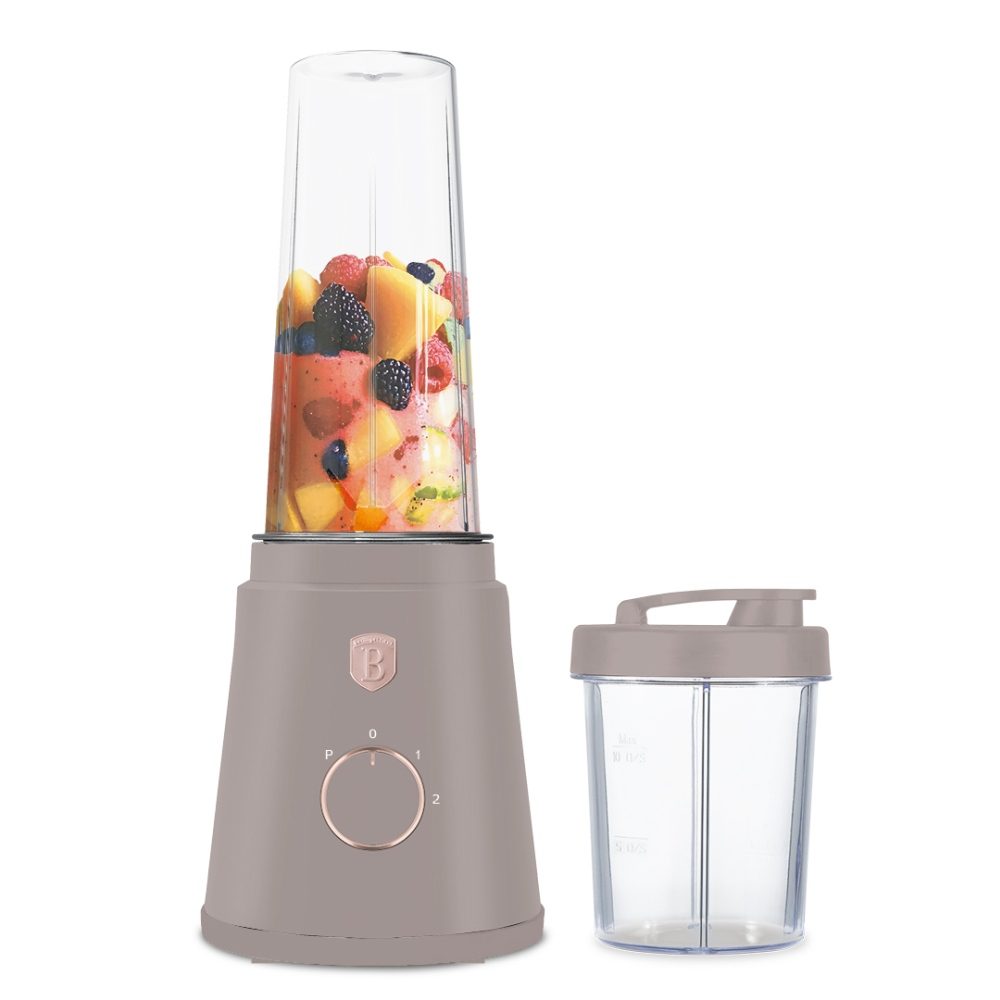 Levně BERLINGERHAUS Mixér smoothie maker s lahví Taupe Collection BH-9875