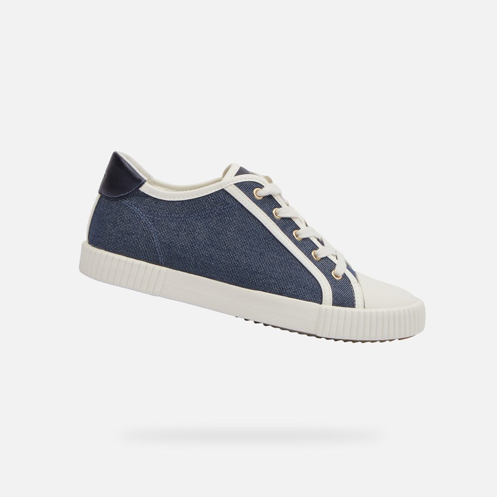 Modré dámské tenisky Geox Blomiee - 38