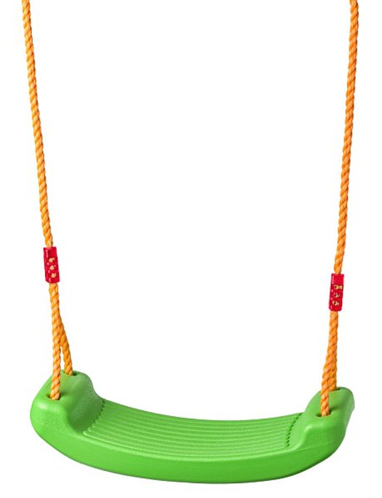 Levně WOODY Houpačka plastová-sedák, zelený