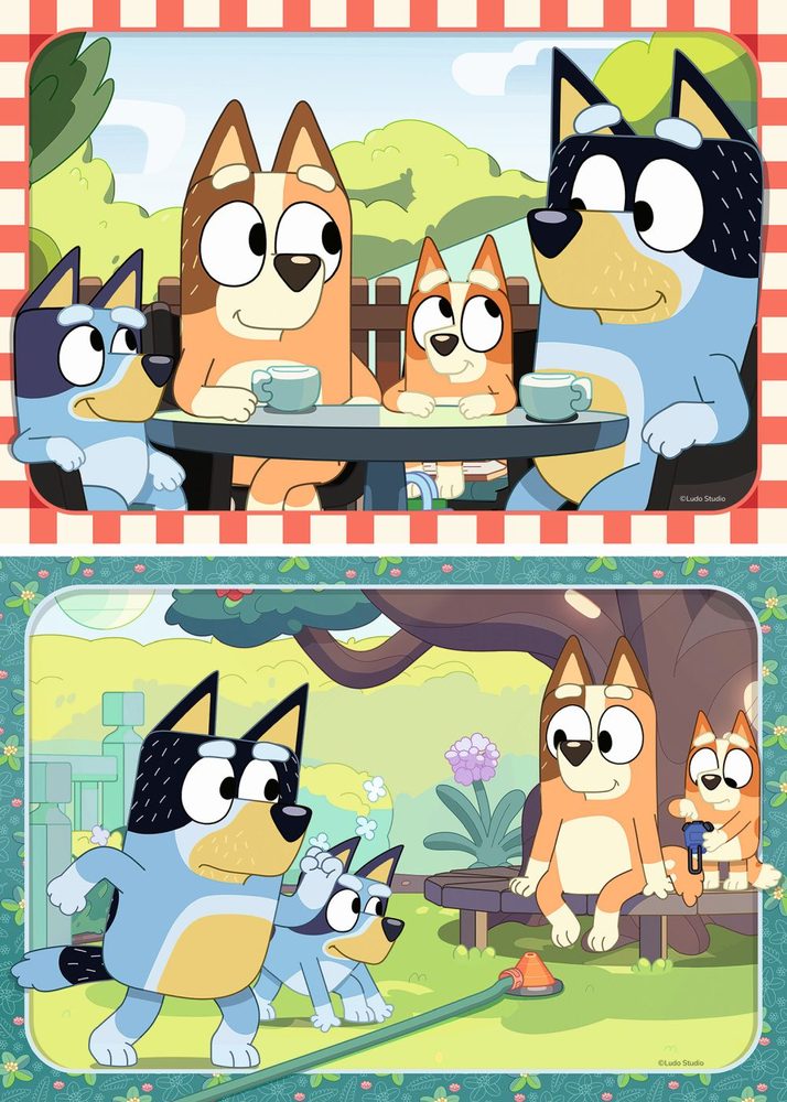 Levně Bluey na pikniku 2x12 dílků