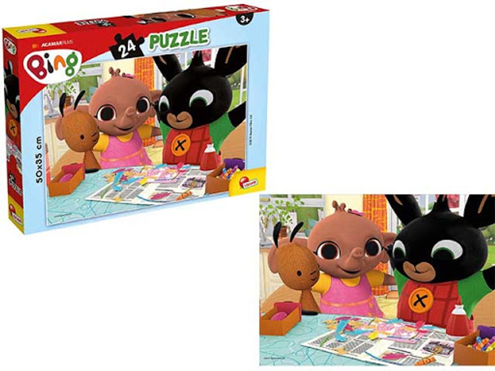 Levně MPK Toys BING - Hrajeme si puzzle 24 dílků