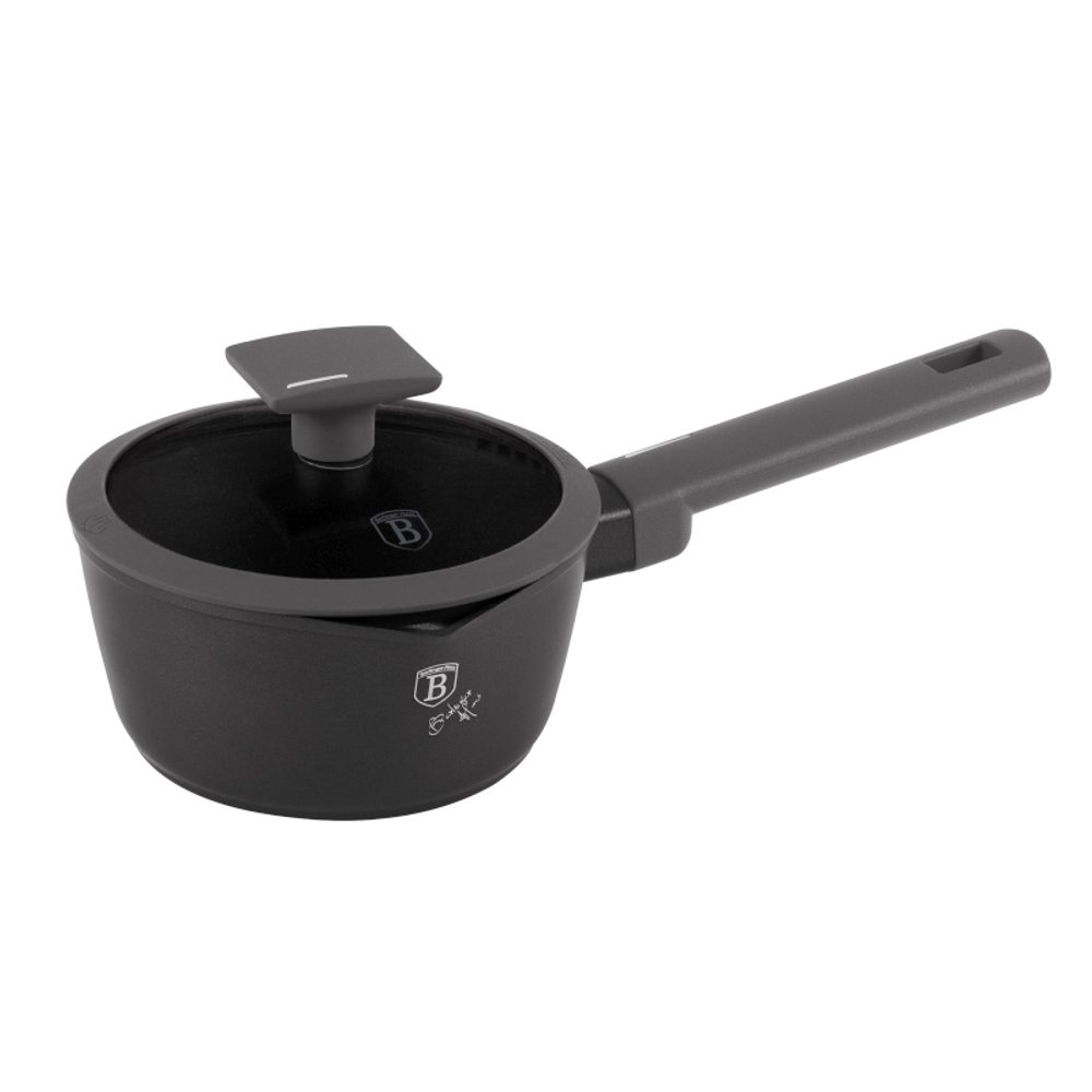 Levně BERLINGERHAUS Rendlík s poklicí s titanovým povrchem 16 cm Antracit Collection BH-8118